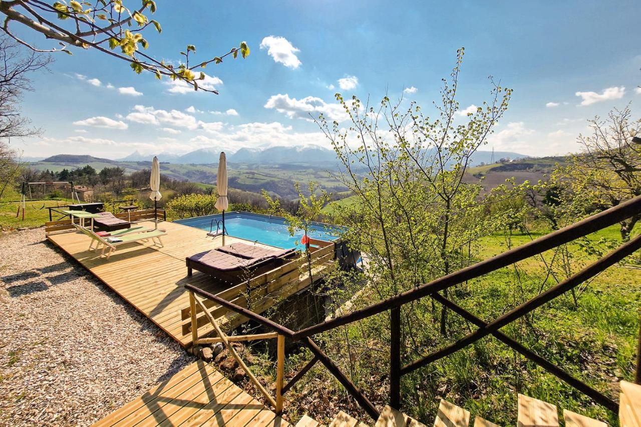 Villa Pilotti Country House Penna San Giovanni Dış mekan fotoğraf